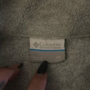 Petite small grey jacket Columbia